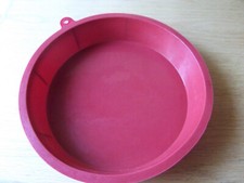 Silikon Backform Rund 24 cm Kuchen  Kuchenform  Obstbodenform
