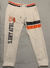 SuperDry Jogginghose Hellgrau