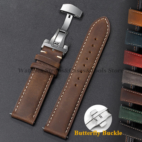 Uhrenarmband leder mm - leder,