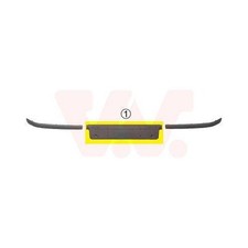 1x Kennzeichenhalter VAN WEZEL