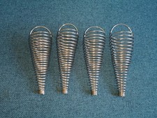 Vemmina Schillerlockenform Backform Hörnchen Edelstahl Schaumrollen Sahnerollen