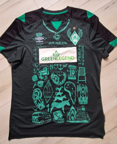 Werder trikot tattoo l - werder-trikot,, gr.