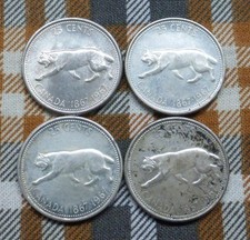 4 Canadian Lynx 80% Silver