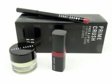 BOBBI BROWN, FACE & LIP SET: FACE BASE, CRUSHED LIP COLOR IN RUBY, PENCIL IN RUM