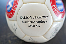 FC Bayern München Adidas Fußball 1995/1996 # signiert # limitiert 5.000 Stück #