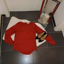 Neu Blusenshirt Next rot S 36