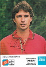 Autogrammkarte Horst Wohlers -