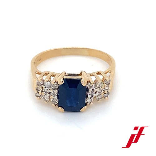 Ring 585 14k gelbgold - gelbgold, mit