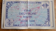 Eine Deutsche Mark Serie 1948