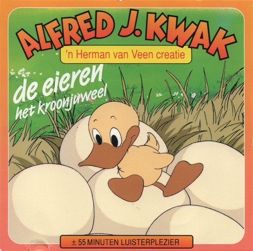 Alfred kwak de eieren - de,