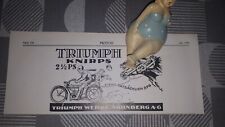 1924 ORIGINAL WERBUNG TRIUMPH KNIRPS NÜRNBERG MOTORRAD SAMMLER SELTEN