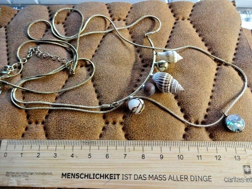 Luxus muschel perlmutt kette - muschel,