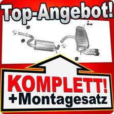 Auspuff für AUDI A3 (8P1) 1.4