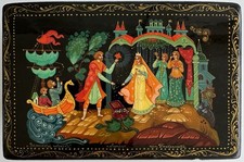 Original russische Lackdose