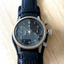 [265] Tutima - Glashütte UROFA 59 / aus Erstbesitz / WWII mit vielen Dokumenten