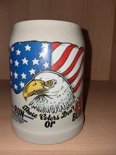 Bierkrug USA These Colors Don't Burn, Run or Burn, IVV Wandertag Bamberg 1991