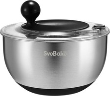 Salatschleuder edelstahl - 5l,