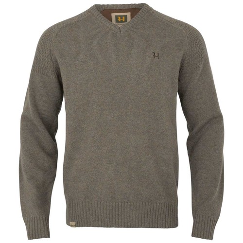 Harkila vincent merino neck - merino, v-neck