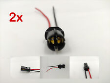 2x T10 Lampenfassung W5W Stecker Kabel Scheinwerfer Standlicht Parklicht