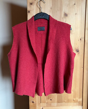 OSKA Weste gekochte Wolle Himbeerrot Gr. 2 - DE 40/42