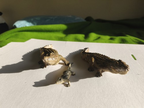 Schleich krokodil familie set - familie,