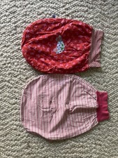 Kinderwagen-Fußsack für Sommer Baby Säugling Rot Föhr Unikate super Zustand