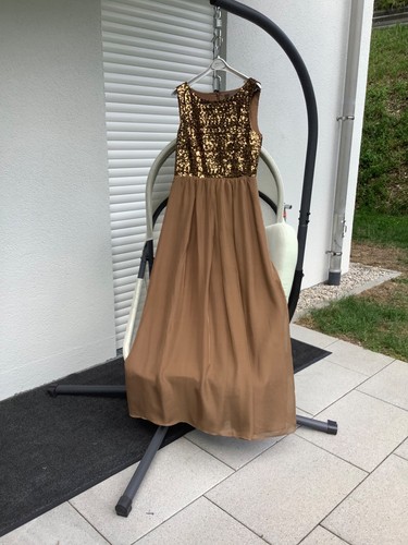 Seidenkleid braun hallhuber - braun,