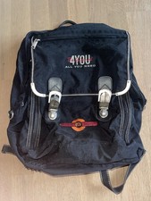 Rucksack Marke 4 You All you need Schulrucksack Schultasche in schwarz