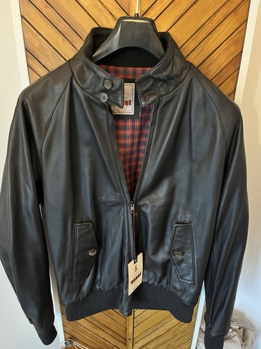 Baracuta leather jacket - baracuta,