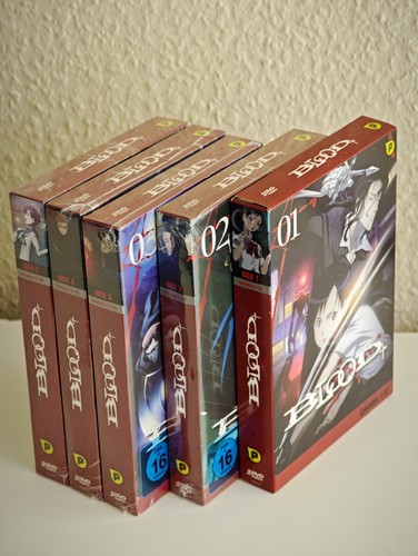 Blood anime dvd komplett set - dvd,
