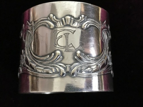 Serviettenring mit monogramm - mit,