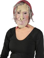 Hexe Hexenmaske Oma alte Frau