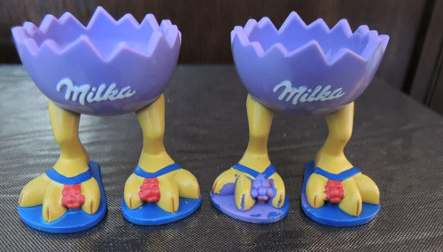 Eierbecher von milka - eierbecher,