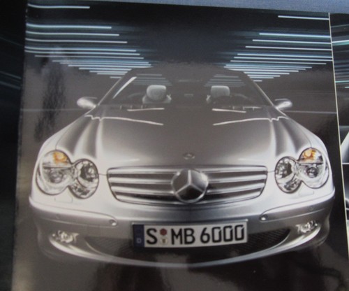 Mercedes benz prospekt 350 - mercedes-benz, sl
