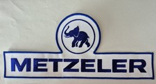 METZELER - Aufnäher Patch - Reifenhersteller - Auto Motorrad Fahrrad Motorsport 