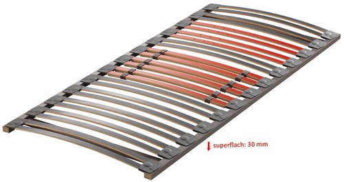 Extra flacher lattenrost - flacher,