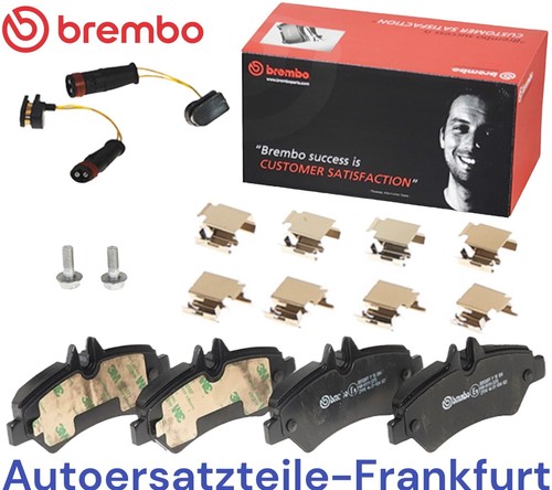 Brembo bremsbeläge hinten - bremsbeläge,