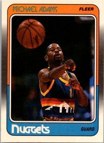 1988 fleer 33 michael - fleer, #33