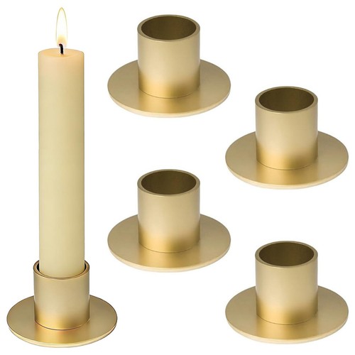 Kerzenhalter set vintage gold - kerzenhalter,