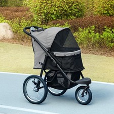 Pawhut hundewagen hundebuggy - hundewagen,