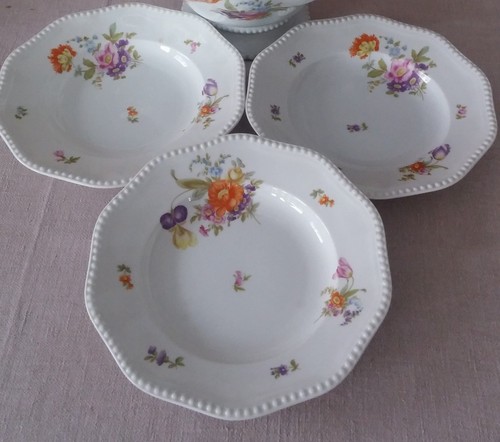 Rosenthal porzellan perlrand - porzellan,