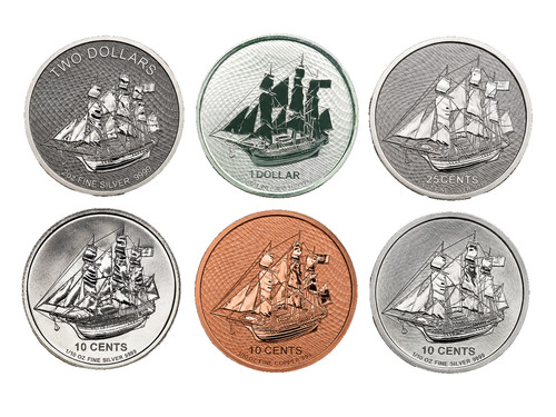 Cook islands 6er satz - 6er-satz, hms