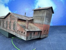 Faller Spur N 222113 Sägewerk Förderband Fabrik Gebäude Haus Patiniert Gealtert