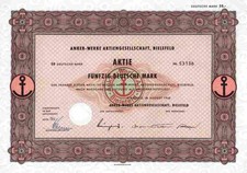 Anker Werke 1968 Bielefeld Hengstenberg & Co. Francotyp Registrierkassen 50 DM