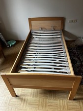 Hochwertiges Seniorenbett aus Vollholz - Einzelteile verfügbar
