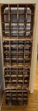 Weinregal Flaschenständer Geflammt Holz Obstkiste Vintage Rustikal