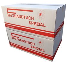  6400 Stk. Einmalhandtücher Papierhandtücher 25x23cm 2lagig weiß V-Falz(ZZ-Falz)