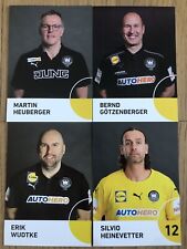 4x AK Autogrammkarten *DEUTSCHLAND HANDBALL* DHB WM 2025 Heuberger, Heinevetter