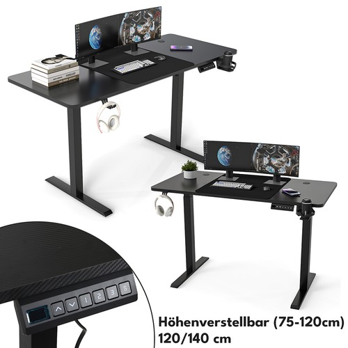 Elektrischer stehschreibtisch - elektrischer,