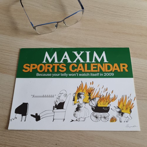 Maxim magazin sportkalender - maxim,